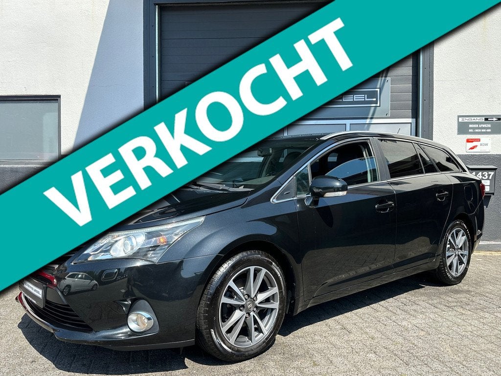 Toyota Avensis 1.8 VVTi Dynamic I AIRCO I CC I STOELVW I COM, Auto's, Toyota, Bedrijf, Te koop, Avensis, ABS, Achteruitrijcamera