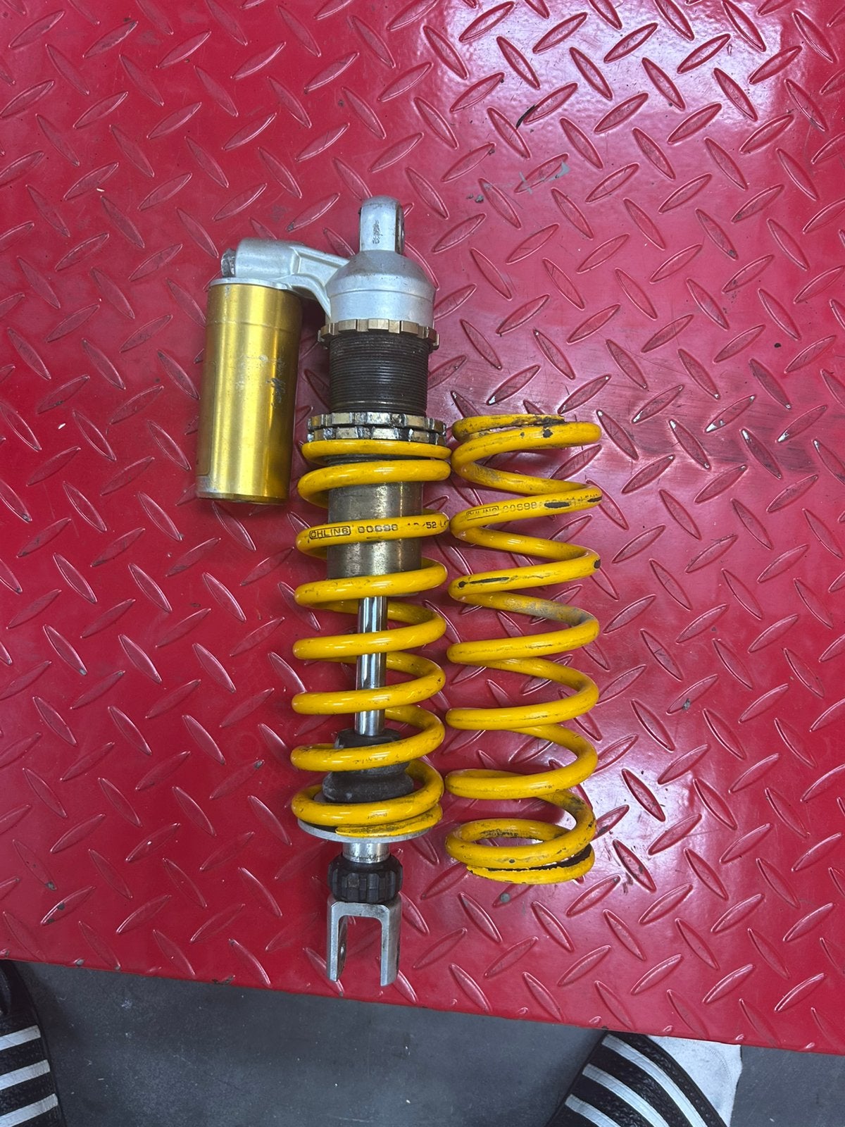 Ohlins achter veer/schokbreker Kawasaki kx85, Motoren, Ophalen of Verzenden, Gebruikt