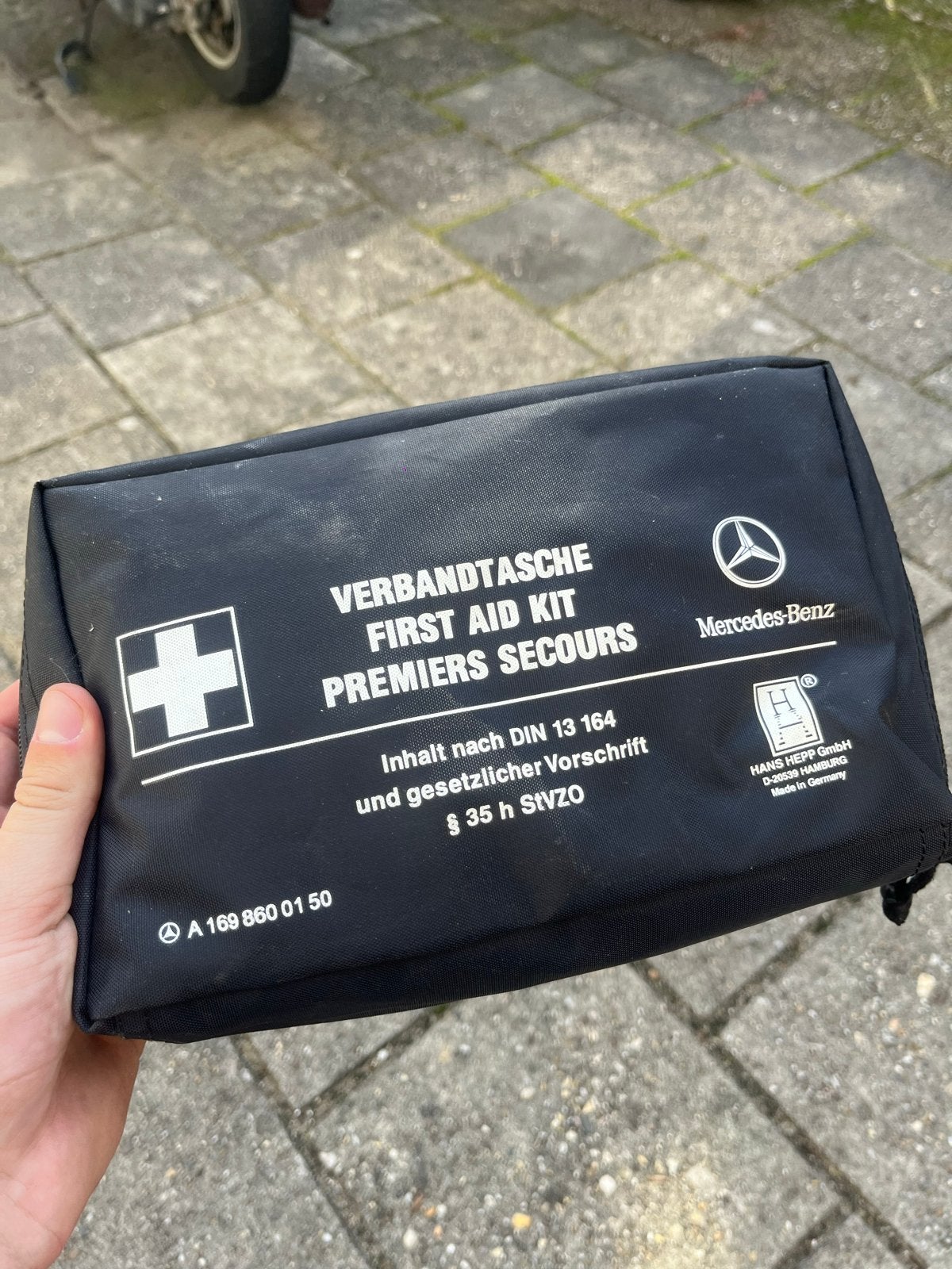 Mercedes-Benz EHBO Setje / Verbandtasche, Ophalen, Zo goed als nieuw