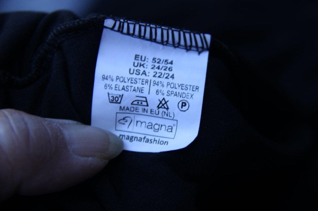 Jurk zwart Magna mt 52/54 Vaste prijs, Kleding | Dames, Ophalen of Verzenden, Jurk, Zwart, Magna