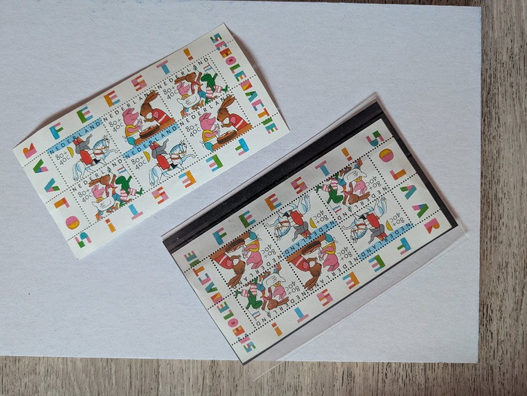 Kinderzegels 50 jaar Scholenactie 1998, Ophalen of Verzenden, Na 1940, Postfris