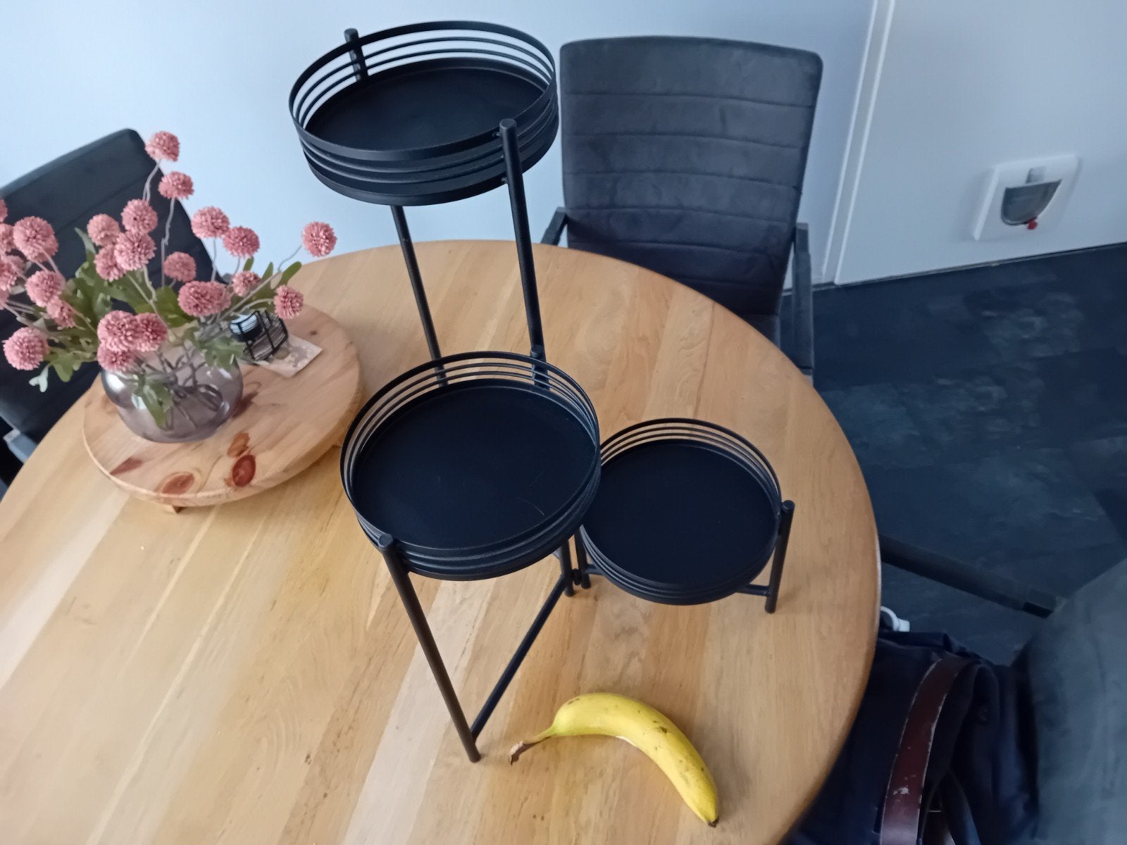 (Planten) krukje / tafeltje, Ophalen, Hout