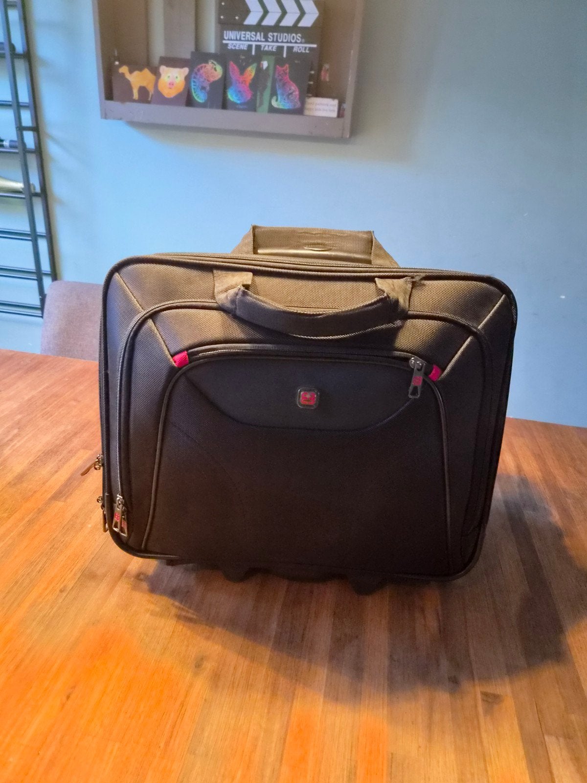 prachtige enrico benetti laptop trolley 27l, Zwart, Minder dan 35 cm, Ophalen of Verzenden, Zo goed als nieuw
