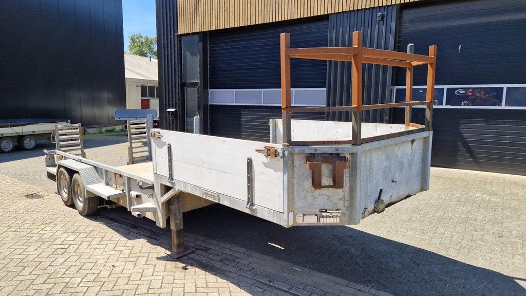 Veldhuizen P 29-2 Machine Trailer, Auto's, Vrachtwagens, Bedrijf, Te koop, Aanhangers en Opleggers, Overige brandstoffen, Origineel Nederlands