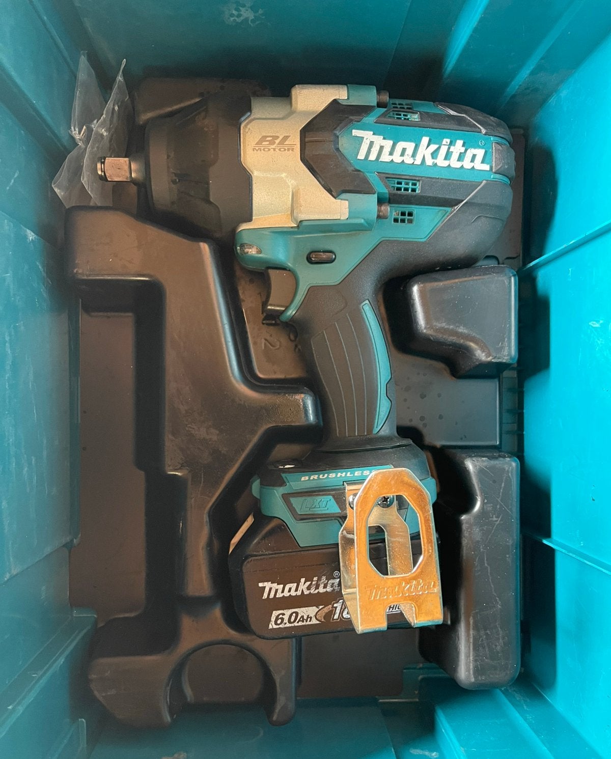 Makita 18v slagmoersleutel DTW 1002, Ophalen of Verzenden, Zo goed als nieuw, Overige typen