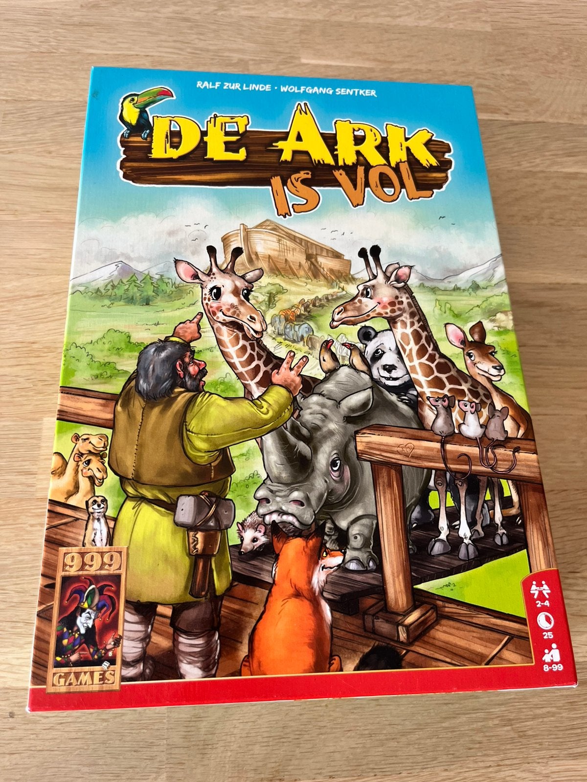 De Ark is vol, Hobby en Vrije tijd, Gezelschapsspellen | Bordspellen, Ophalen of Verzenden, Zo goed als nieuw