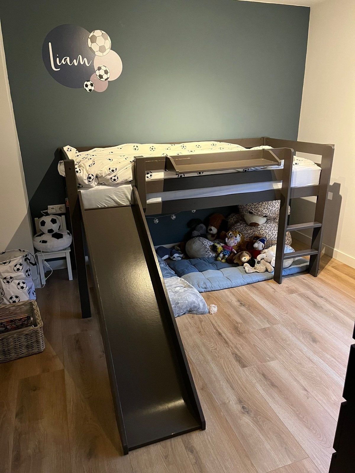 Halfhoogslaper - ideaal voor kinderkamer!, Huis en Inrichting, Slaapkamer | Stapelbedden en Hoogslapers, Ophalen, Gebruikt, Eenpersoons