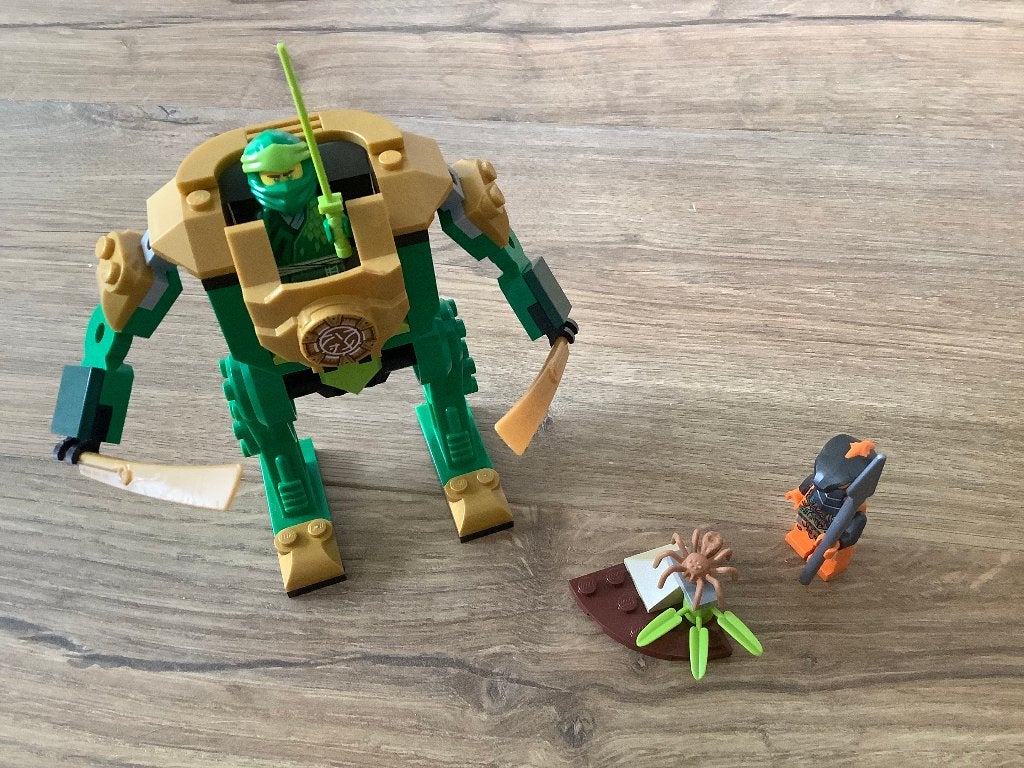Lego Ninjago 71757 Lloyd’s Ninja Mech, Lego, Ophalen of Verzenden, Zo goed als nieuw, Inclusief instructies