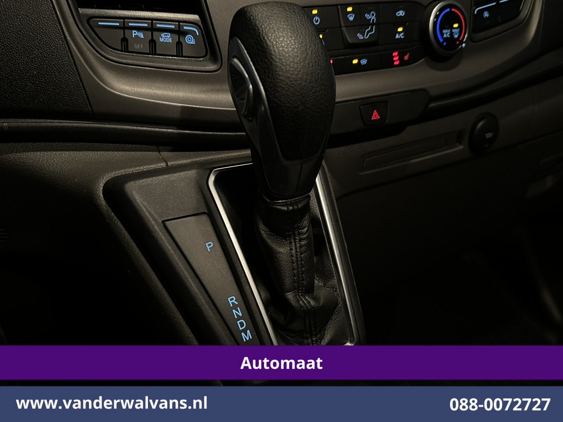 Ford Transit Custom 2.0 TDCI 131pk Automaat L2H1 Euro6 Airco, Auto's, 4 cilinders, Wit, Bedrijf, Diesel