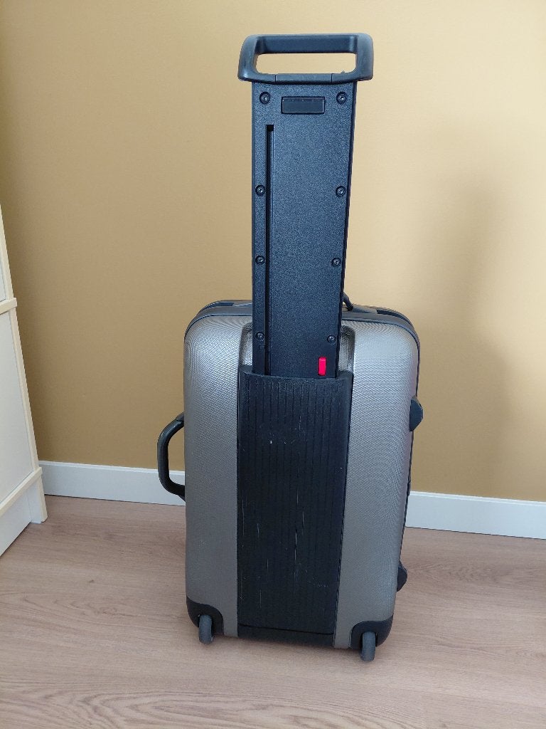 koffer merk Samsonite, Ophalen, Wieltjes, Gebruikt, 50 tot 60 cm