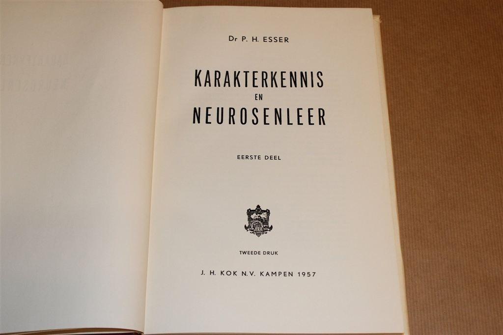 Vintage Psychologie [1957] — Karakterkennis & Neurosenleer, Boeken, Ophalen of Verzenden, Gelezen