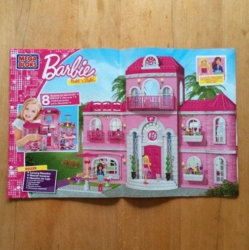 Barbie Mega Bloks Luxueuze villa (80229), Kinderen en Baby's, Speelgoed | Bouwstenen, Ophalen of Verzenden, Gebruikt, Megabloks