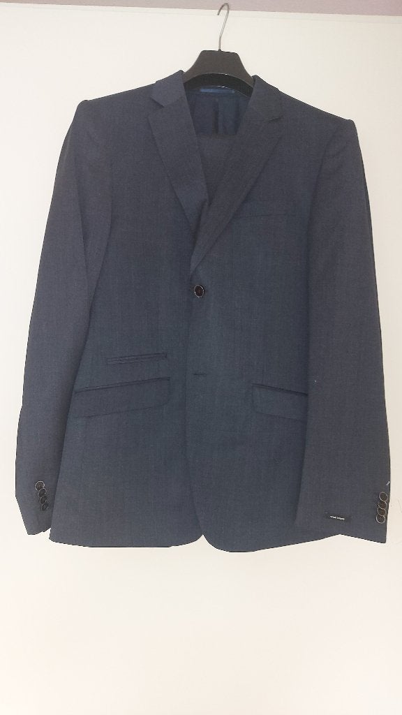 Nieuw herenkostuum LIV Collection grijsachtig-blauw, Kleding | Heren, Maat 52/54 (L), LIV Collection, Nieuw, Ophalen of Verzenden