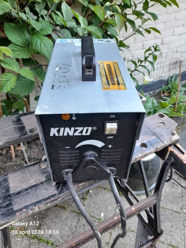 Kinzo Welding Power 160 lasapparaat, Ophalen, Gebruikt, 250 ampère of meer, Elektroden