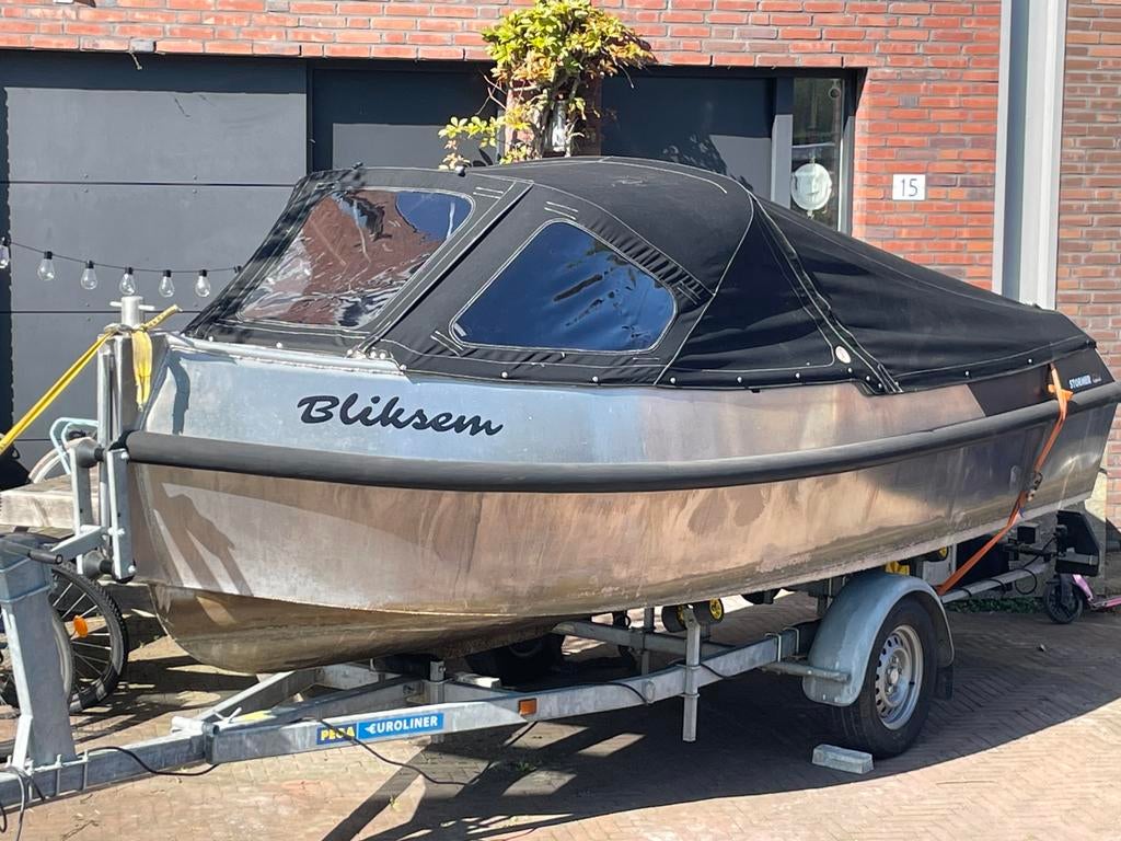 Stormer Tugboat aluminium sloep, Watersport en Boten, Gebruikt, Binnenboordmotor, Diesel, Ophalen of Verzenden