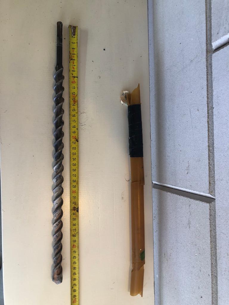 SDS Plus Boor 40cm lengte 20mm diameter, Doe-het-zelf en Verbouw, Gereedschap | Boormachines, Ophalen of Verzenden, Gebruikt, Overige typen