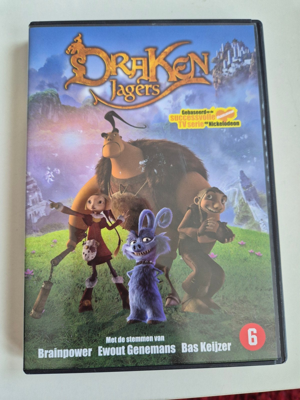 Drakenjagers DVD - Avontuurlijke animatiefilm, Avontuur, Gebruikt, Ophalen of Verzenden, Vanaf 6 jaar