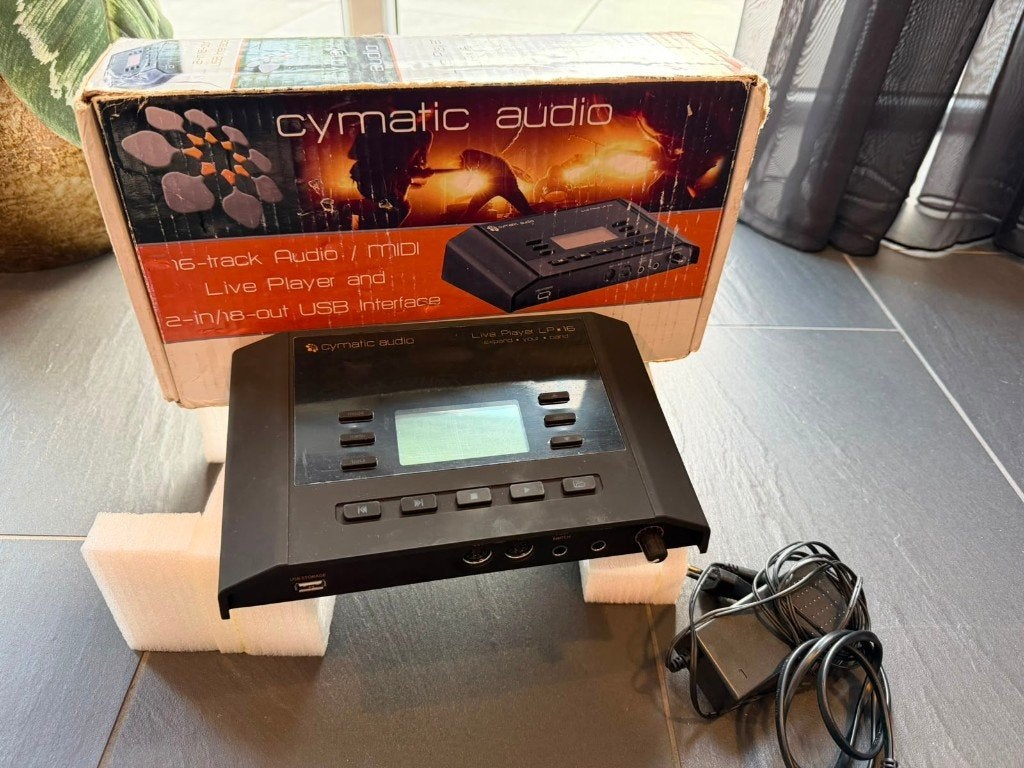 Cymatic Audio LP-16 Live Player – Compleet, nette staat, Ophalen, Gebruikt, Audio