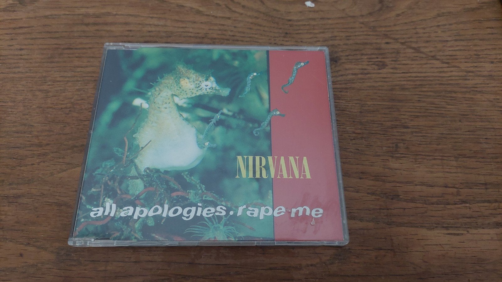 Nirvana  cd single 1993 krasvrij, Verzenden, Gebruikt