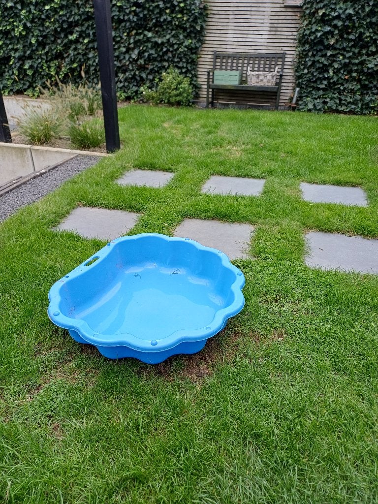 Zandbakschelp, Ophalen, Zo goed als nieuw