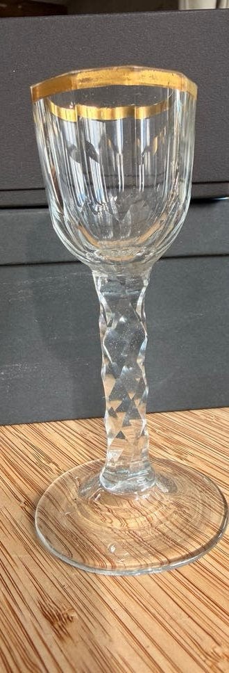 Antiek kelkglas uit de 18e eeuw, Ophalen of Verzenden