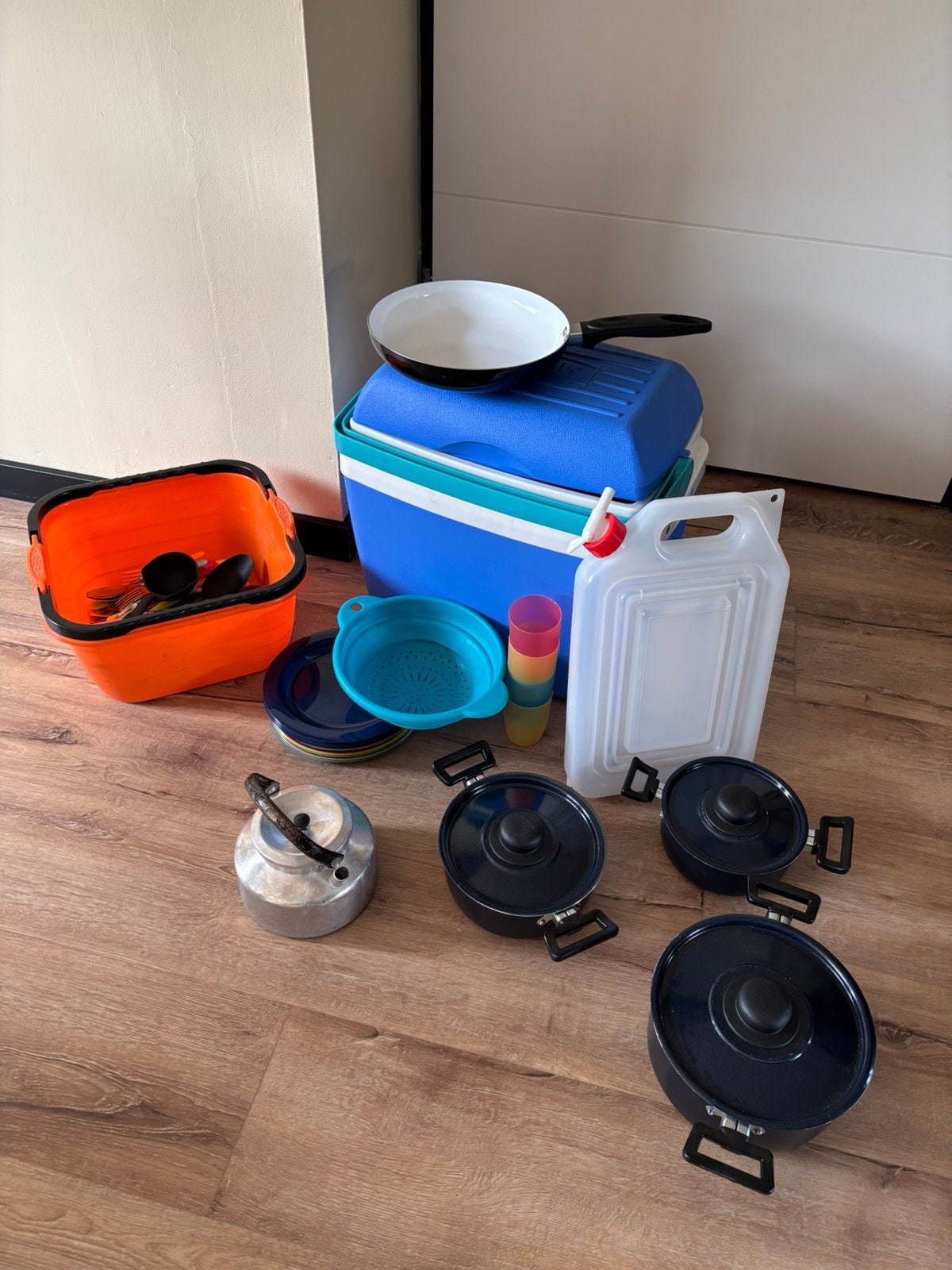 Kampeerspullen camping spullen, Caravans en Kamperen, Ophalen, Gebruikt
