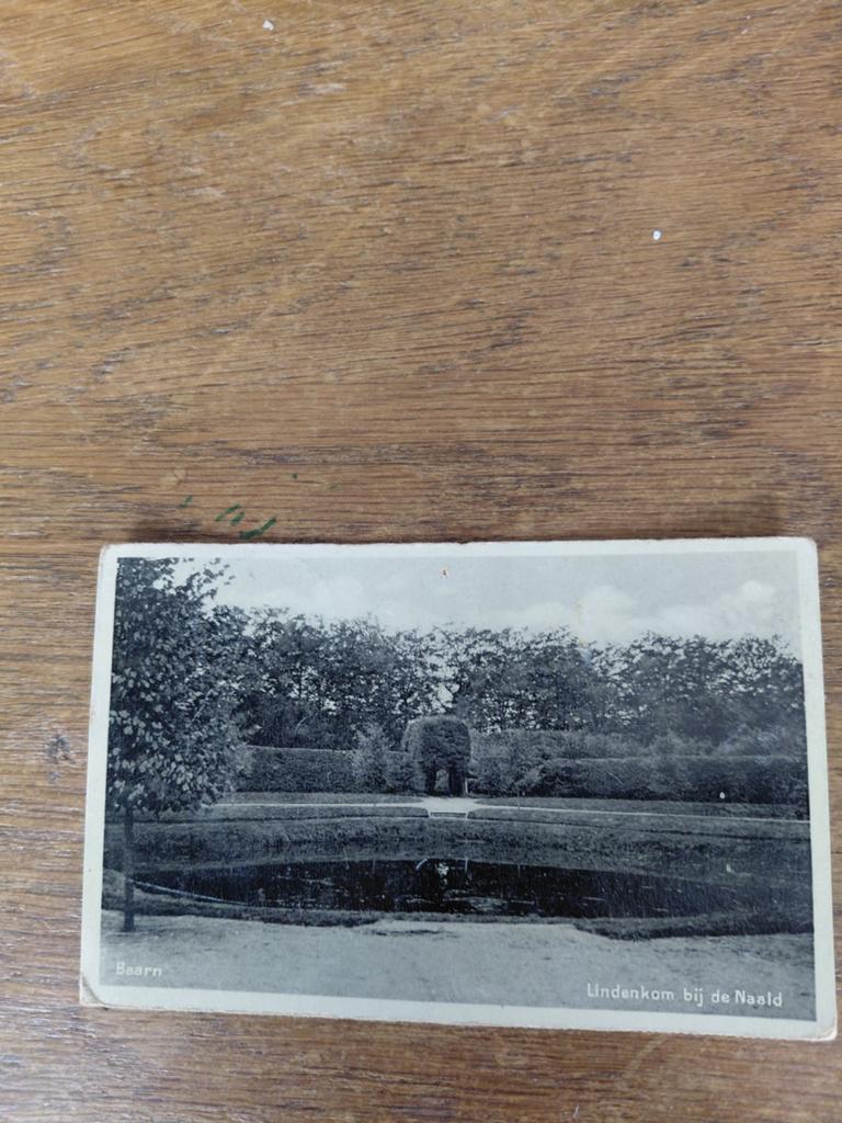 41_i  Baarn lindeboom bij de Naald., Ophalen of Verzenden, 1920 tot 1940, Utrecht