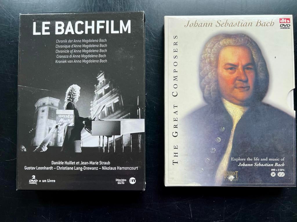 Le Bachfilm en Johann Sebastian Bach DVD + CD's, Met libretto, Overige typen, Ophalen of Verzenden, Zo goed als nieuw