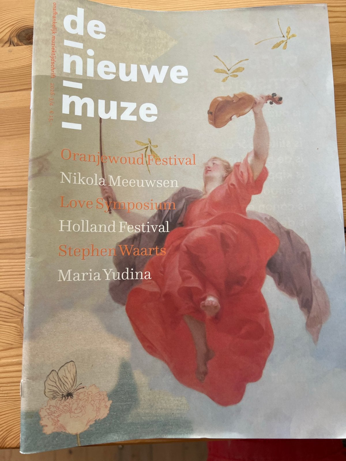 De Nieuwe Muze - Muziektijdschrift (18 edities), Boeken, Ophalen, Zo goed als nieuw, Algemeen