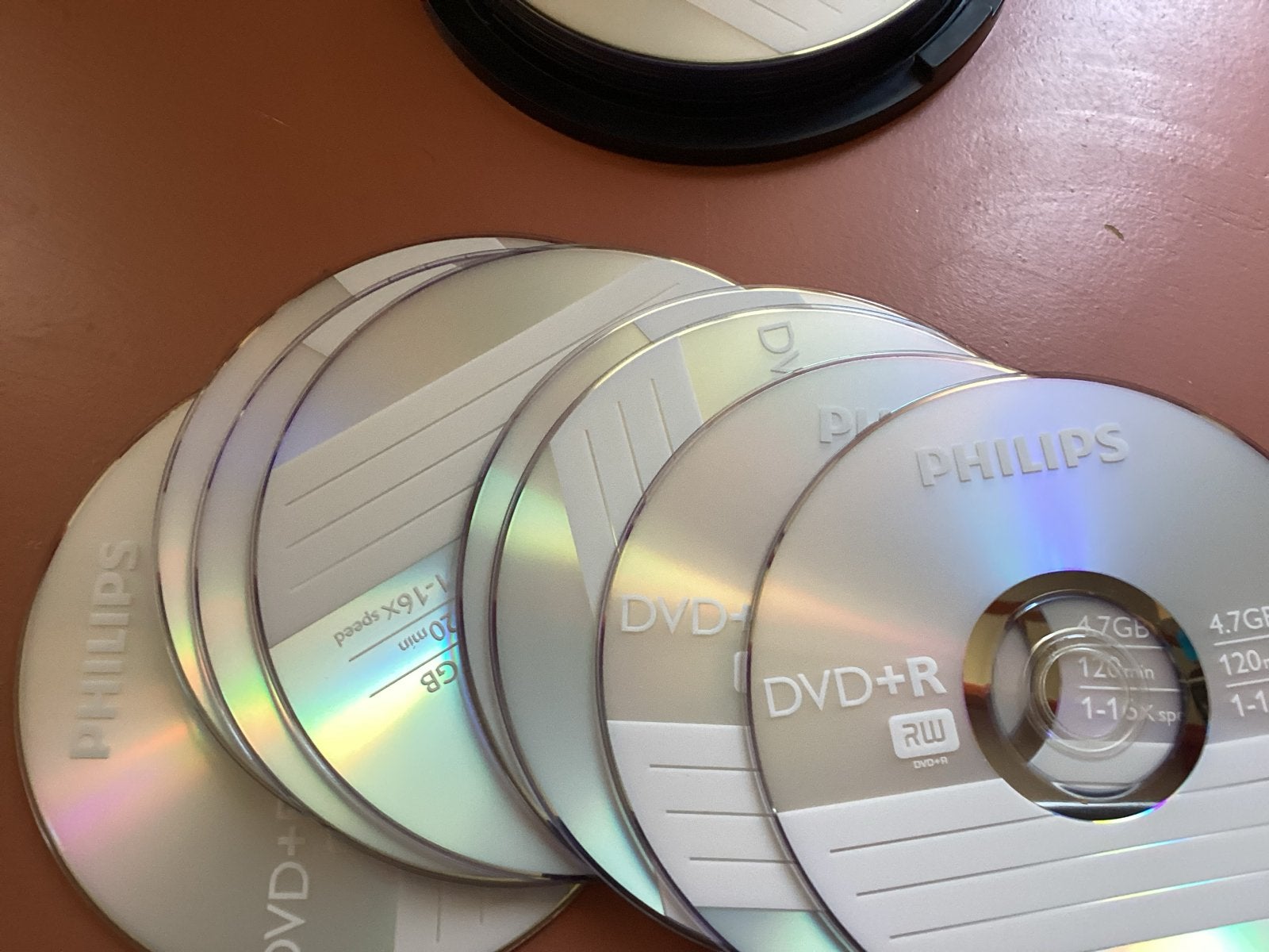 18 Philips DVD+R RW 4.7GB 120min 1-16x speed (on spindel), Ophalen of Verzenden, Nieuw, Dvd, Herschrijfbaar