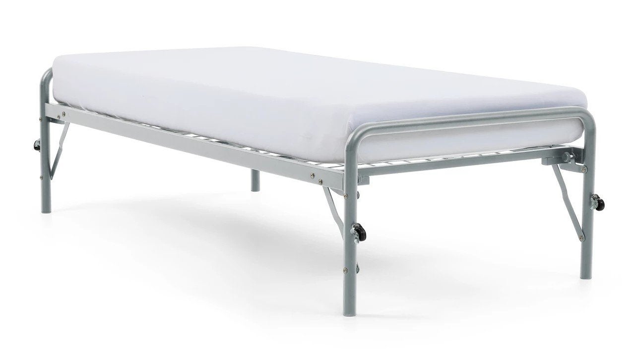 2 eenpersoonbedden met matras, Huis en Inrichting, Ophalen, 90 cm, Eenpersoons, Praktisch en functioneel