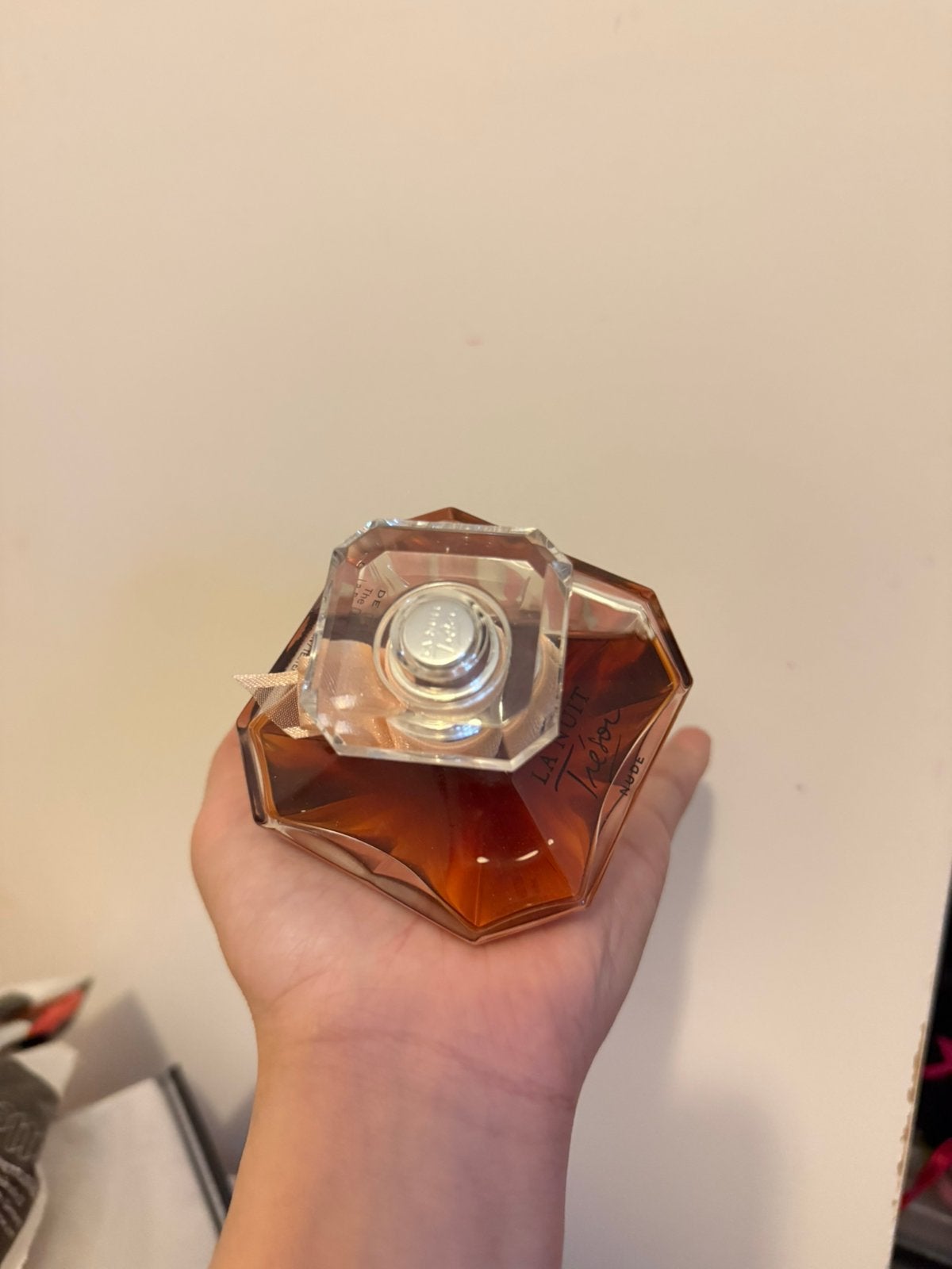 Lancome - La Nuit tresor nude EDT 50ml Discontinued️🌹, Ophalen of Verzenden, Zo goed als nieuw, Parfumfles, Gevuld