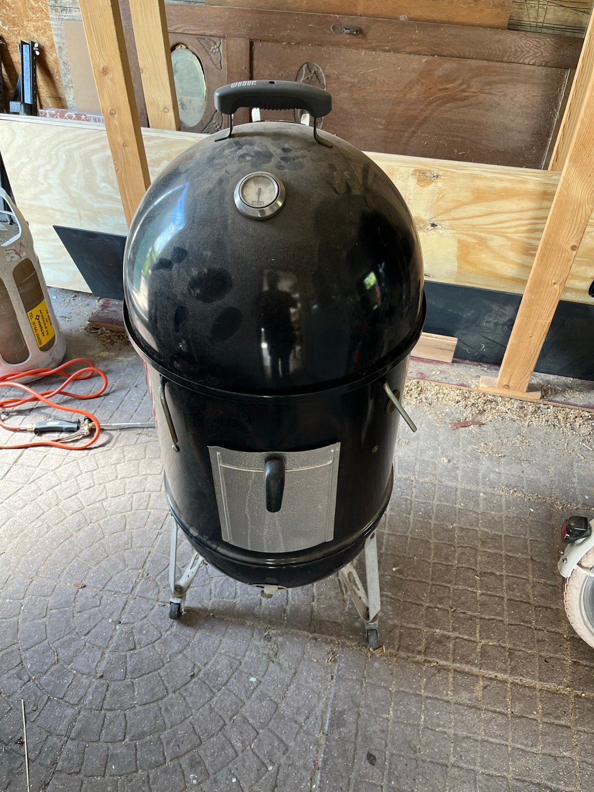 Weber Smokey Mountain Smoker - Perfect voor BBQ liefhebbers, Tuin en Terras, Ophalen of Verzenden, Gebruikt