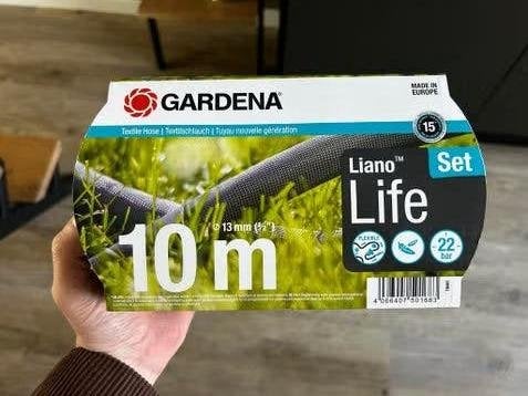 Gardena Liano Life Textiele Tuinslang 10m, Tuin en Terras, Ophalen, Nieuw, Tuinslang