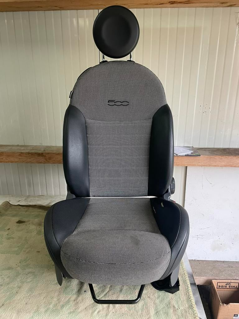Stoel rechts Fiat 500 / 500C, Auto-onderdelen, Interieur en Bekleding, Ophalen, Gebruikt, Fiat
