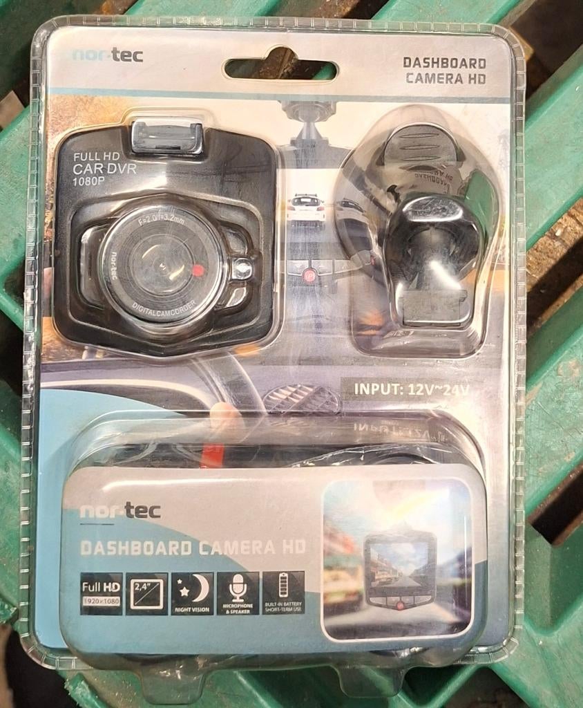 Nor-Tec Dashboard Camera hd, Ophalen of Verzenden, Nieuw