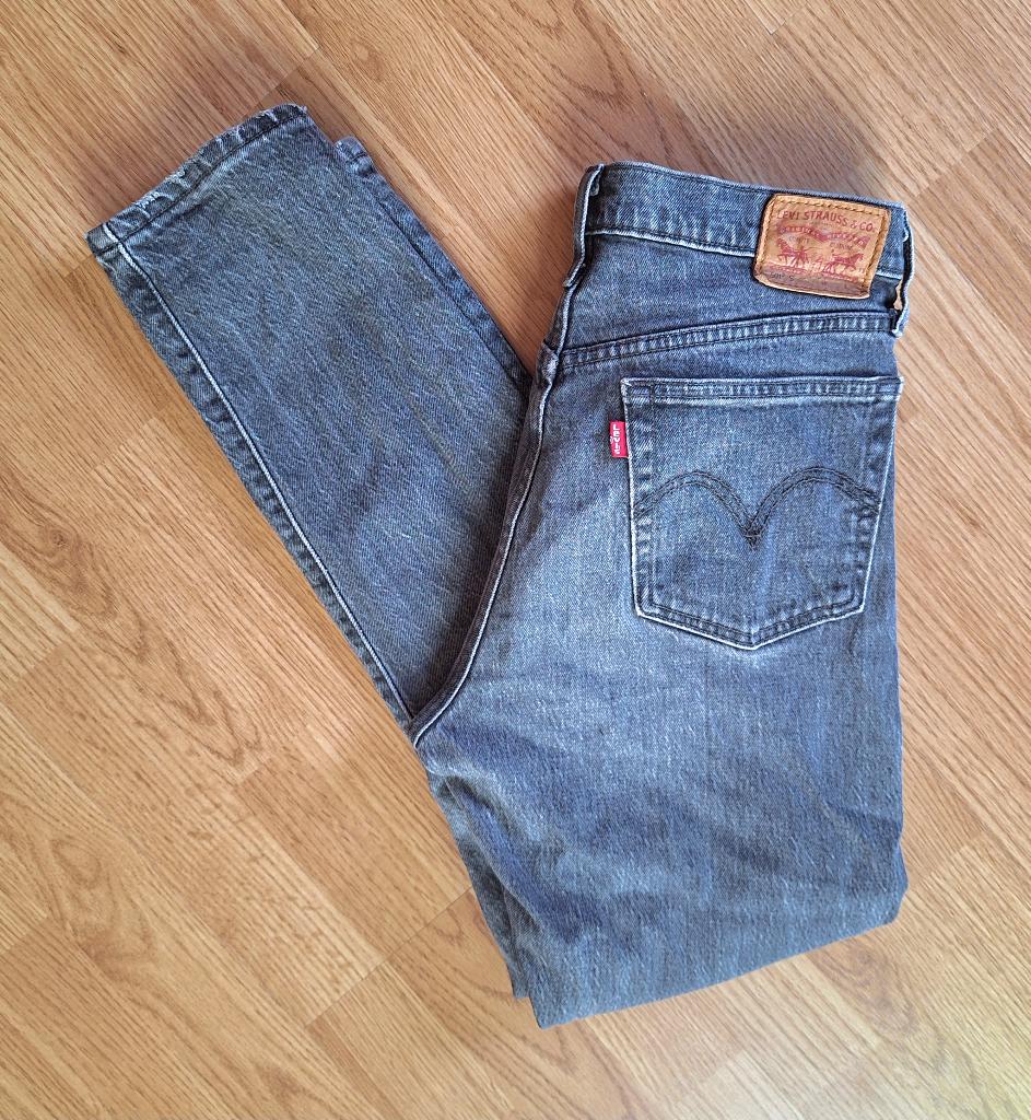 Levi’s 501 grijze jeans W26 L28 – 2017, knoopsluiting, Kleding | Dames, Spijkerbroeken en Jeans, Ophalen of Verzenden, Zo goed als nieuw