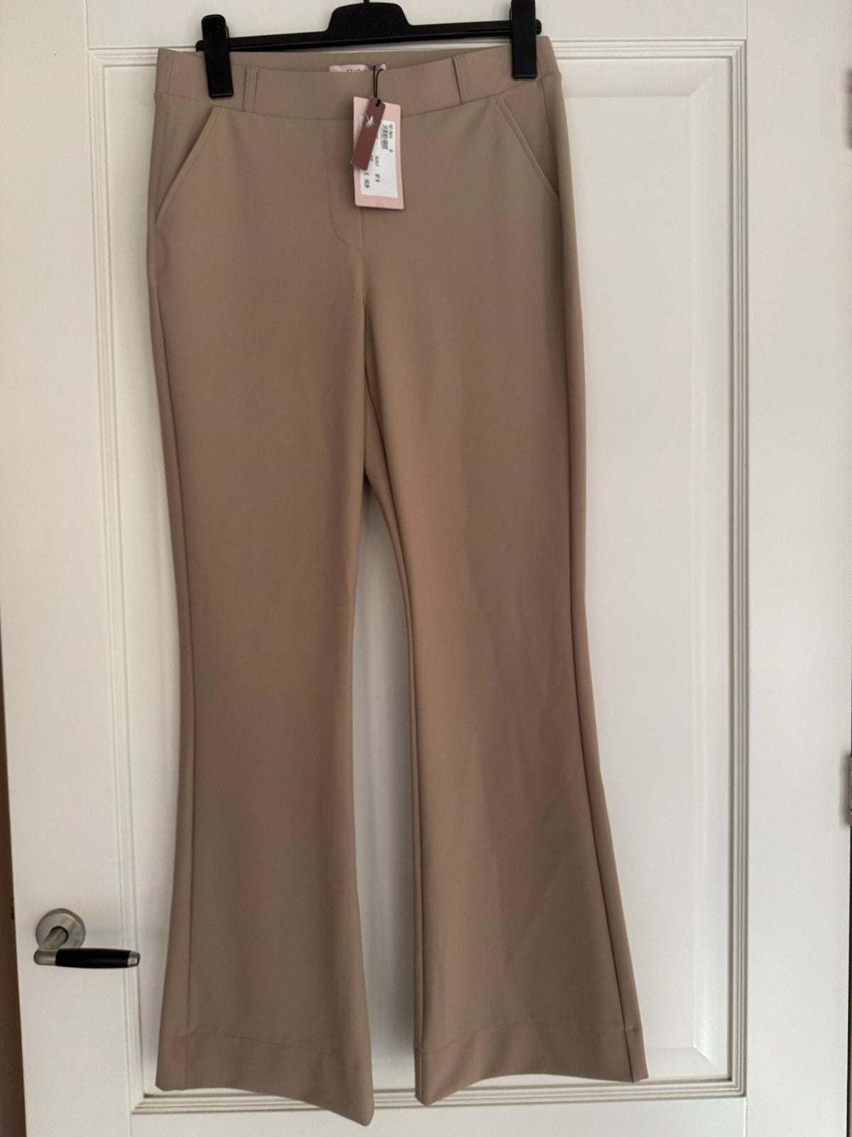 Studio Anneloes Flair Bonded Broek Maat M Latte Nieuw, Maat 38/40 (M), Beige, Nieuw, Ophalen of Verzenden