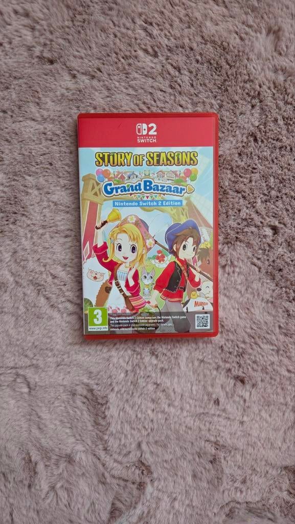 Story of seasons Grand bazaar Switch 2, Spelcomputers en Games, Games | Nintendo Switch, 1 speler, Ophalen of Verzenden, Zo goed als nieuw