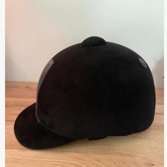 Paardrijcap cap voor paardrijden rijhelm zwart, Ophalen of Verzenden, Zo goed als nieuw, Dressuur, Kinderen