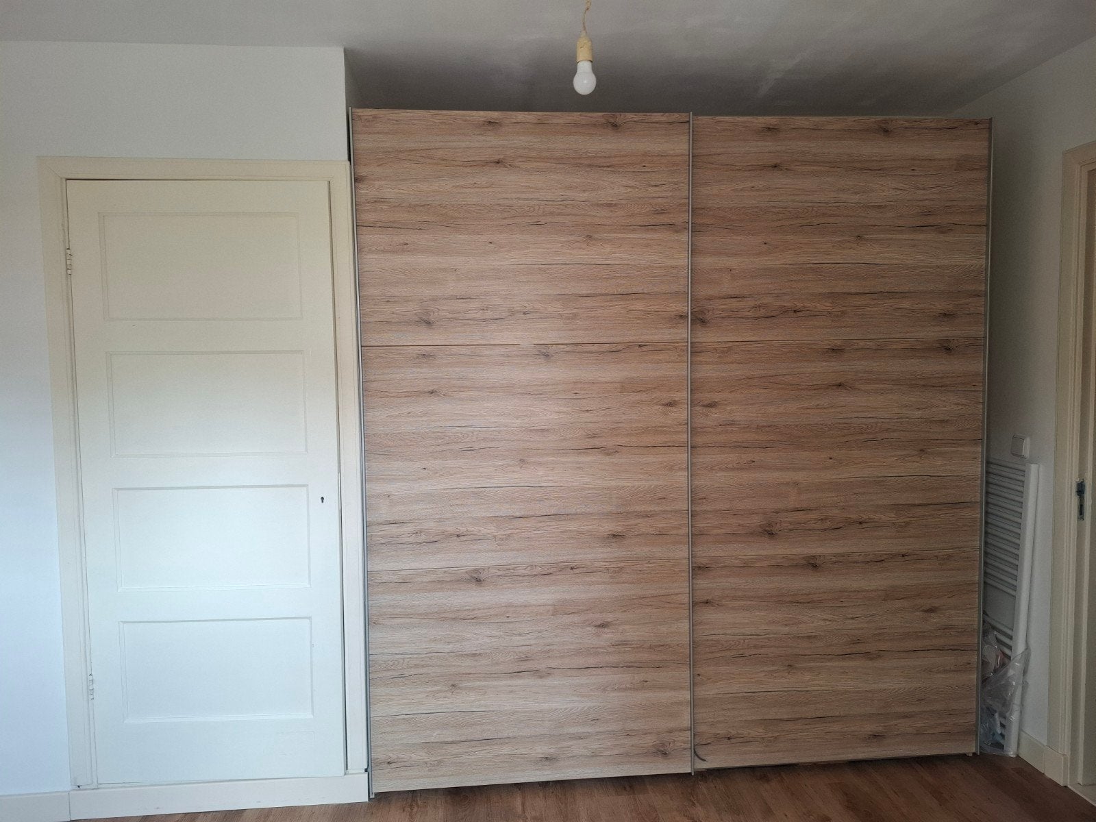 Mooie kledingkast met schuifdeuren, Huis en Inrichting, Kasten | Kledingkasten, Ophalen, Met deur(en), Gebruikt, 200 cm of meer