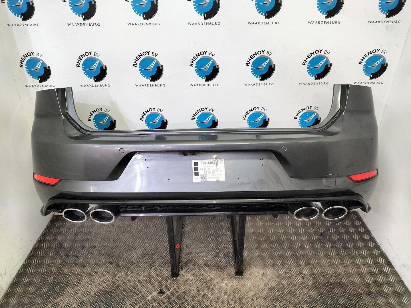 VOLKSWAGEN GOLF BQ1 Golf VII 11/16-01/20 BUMPER ACHTER 2019, Gebruikt, Ophalen of Verzenden, Stiba lid, Achter