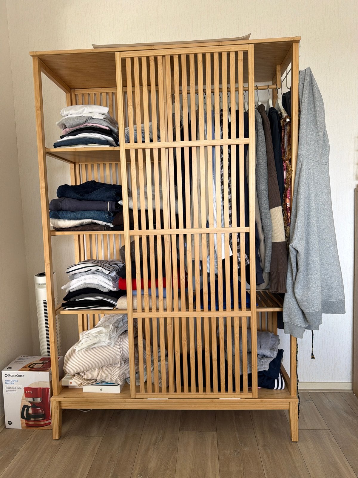 IKEA Nordkisa Kast - Zo goed als nieuw, Ophalen, Met plank(en), 100 tot 150 cm, Zo goed als nieuw