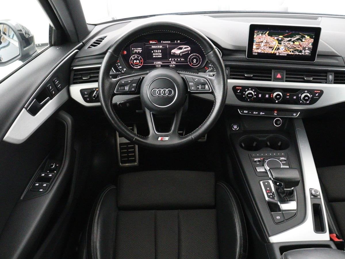 Audi A4 3.0 TDI quattro Sport Pro Line S | Panoramadak | Sto, Auto's, Audi, Automaat, Gebruikt, 197 €/maand, Zwart