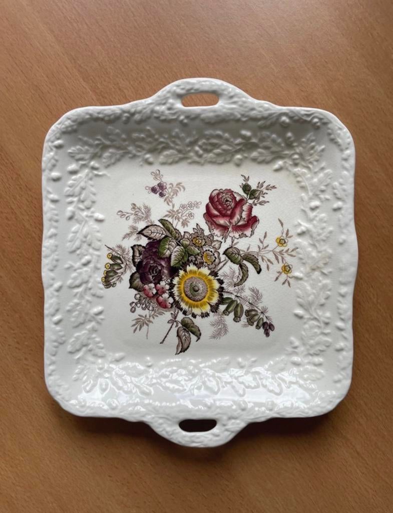 Serveerschaal vintage Mason’s Friarwood, Antiek en Kunst, Ophalen of Verzenden