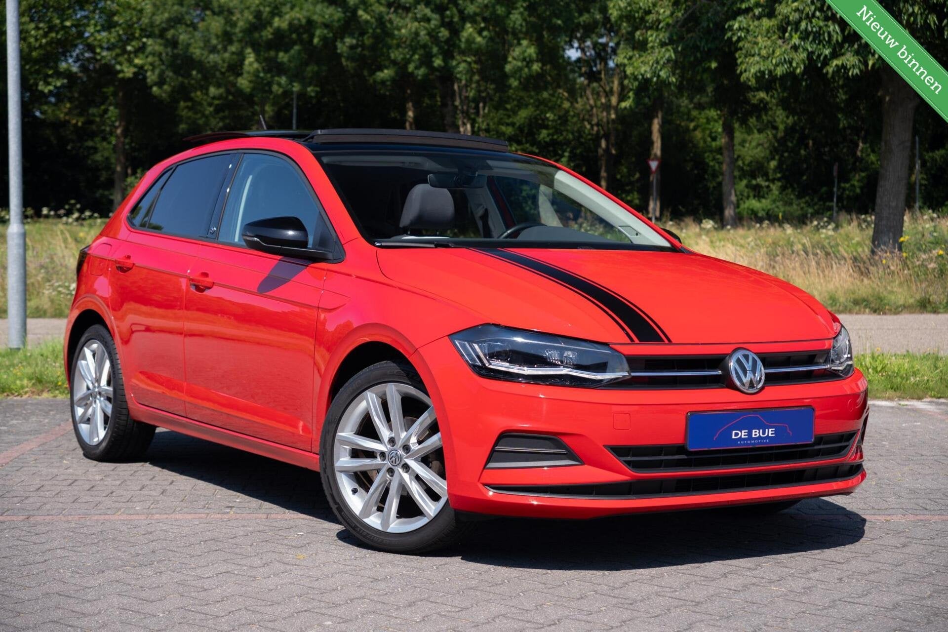 Volkswagen Polo 1.0 TSI Beats|Full LED|Panoramadak|CarPlay|S, Voorwielaandrijving, Gebruikt, Automatische klimaatregeling, Leder en Stof