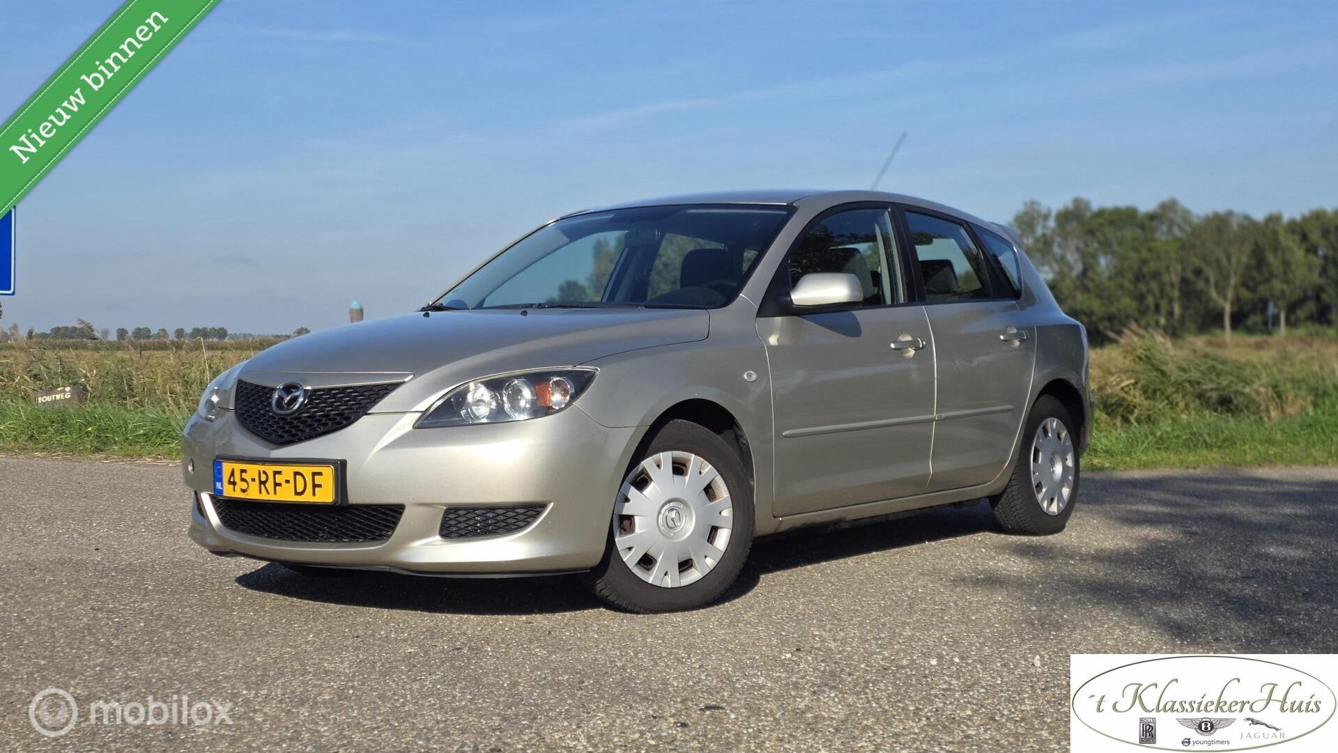 Mazda 3 Sport 1.6 Touring, Auto's, 1160 kg, Gebruikt, 4 cilinders, Bruin