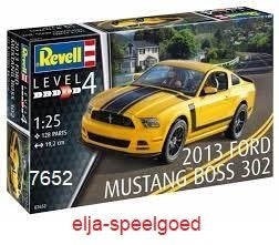 Revell 1:25 FORD MUSTANG 2013 Boss 302 modelbouw 7652, Auto, Revell, Groter dan 1:32, Nieuw