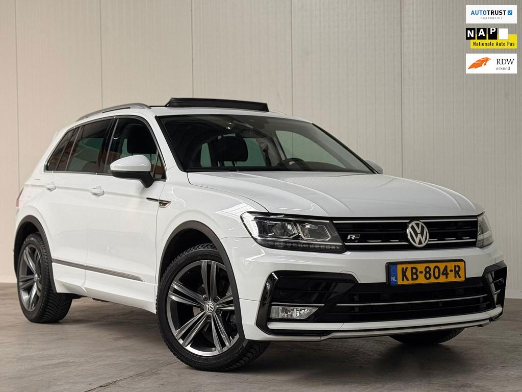 Volkswagen Tiguan 1.4 TSI R-LINE PANO l TREKHAAK l CAMERA l, Auto's, Volkswagen, Bedrijf, Te koop, Tiguan, ABS, Achteruitrijcamera