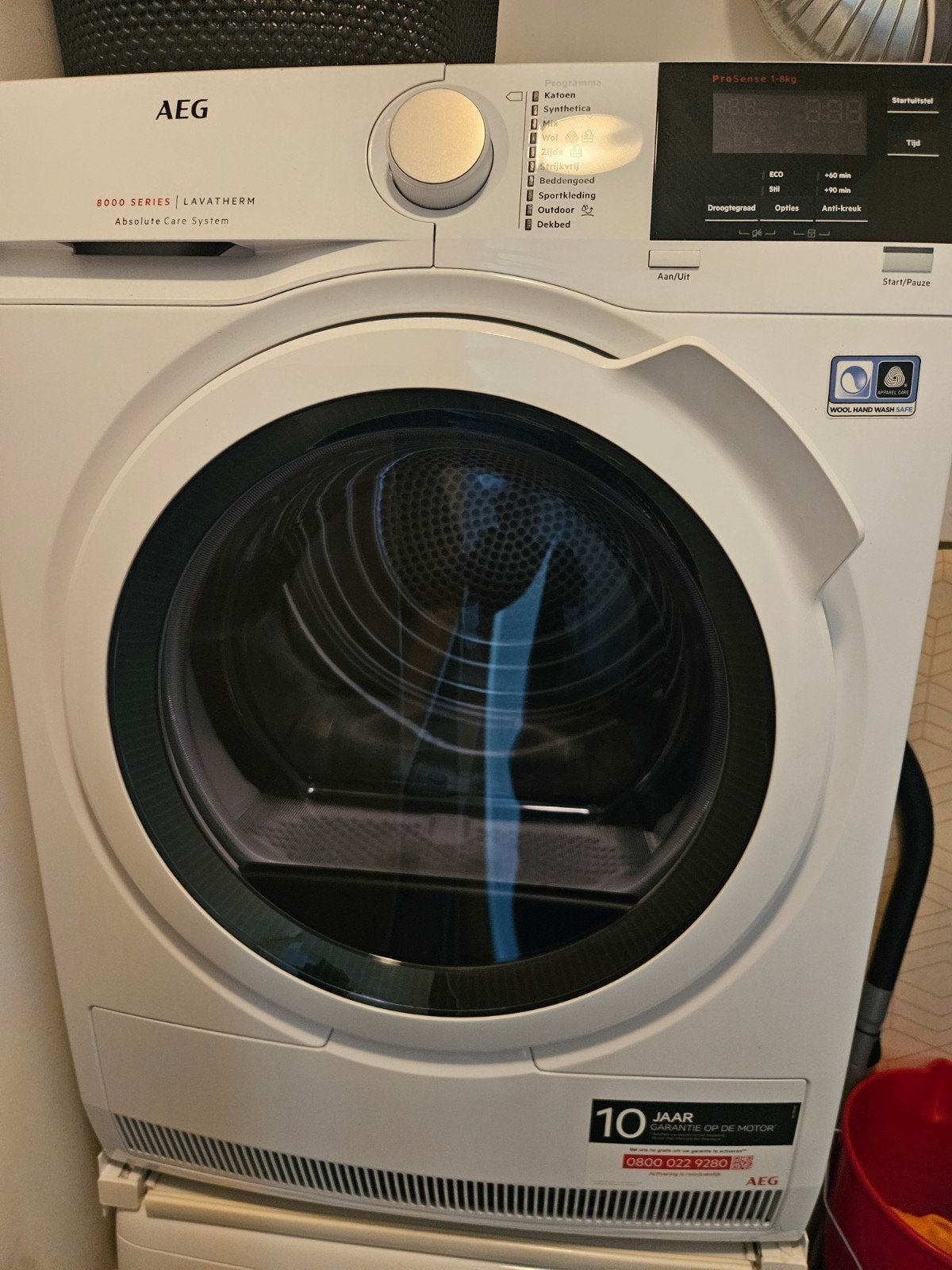 AEG wasdroger. Werkt perfect., Witgoed en Apparatuur, Wasdrogers, Ophalen of Verzenden, Zo goed als nieuw, Luchtafvoer, Minder dan 85 cm
